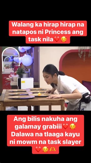 Princess task slayer din #fyp #PBBCollab2point0 #PBBCelebrityCollabEdition | Jovelyn Changco