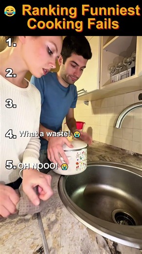 Ranking Funniest Cooking Fails part 3 😂 #shorts #cookingfails #funnymoments