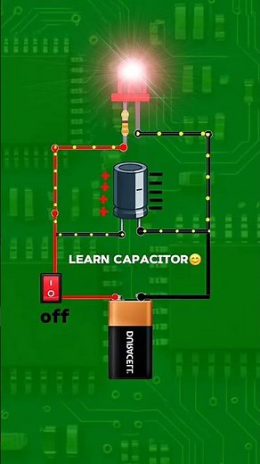 how a capacitor stores and releases energy? 🔋