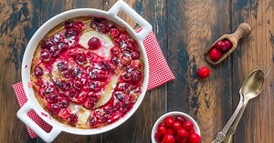 Clafoutis aux groseilles