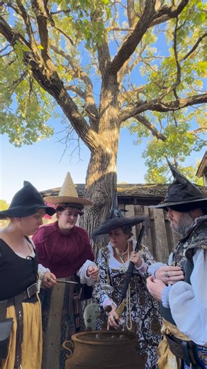 Be on the lookout next season for the Witch’s Club newest concoction! A Witch’s Brew-ha-ha, if you will. 🤭 . . . . . . . . . . . #thecourtrevelersmn #minnesotarenaissancefestival #witchtok #brew #huzzah | The Court Revelers