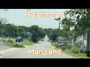 Halethorpe, Maryland - City Tour & Drive Thru