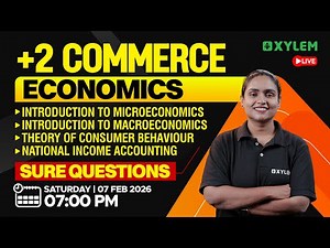 Plus Two Commerce Model Exam - Economics | Sure Questions | Xylem Plus Two Commerce