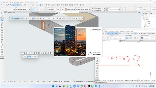Graphisoft.ArchiCAD.v27.3.1.Build.6010英文最新更定版本安装及展示！