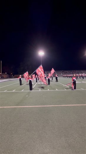 1K views · 30 reactions | Highlights from our halftime performance 10/10/25 | Bellevue HS Color Guard | Facebook