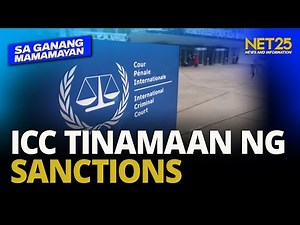 ICC prosecutors at judges, tinamaan ng U.S. sanctions