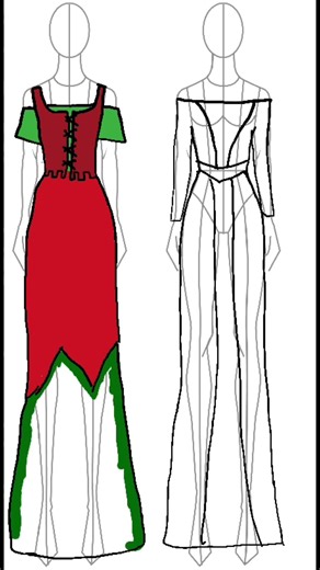 Complementary Colors Red-Green