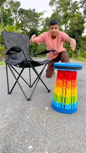 ￼Folding stool and folding chair testing#shorts #chair