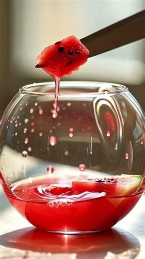 Satisfying & Aesthetic: 🍉 Glass Watermelon ASMR! (Wait for the end) ✨