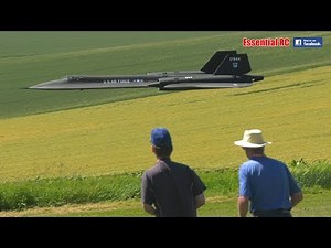 GIANT RC twin jet turbine LOCKHEED SR-71 BLACKBIRD