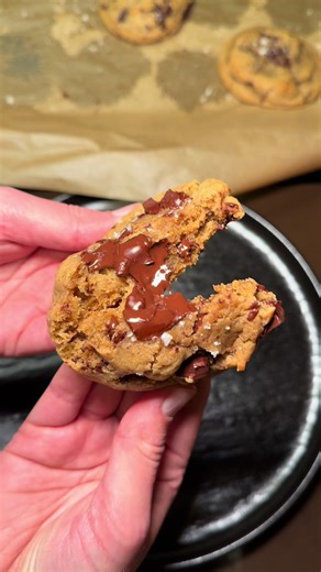 Brown Butter Tahini Chocolate Chip Cookies Recipe