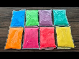 Making Oobleck with Rainbow Bags - Relaxing & Oddly Satisfying