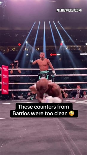 Mario Barrios landed a smooth left hook on Yordenis Ugas en route to capturing the WBC ‘interim’ welterweight title 🍿 Could he land it again vs Ryan Garcia? 🎟️ Get your tickets now via the link in our bio. The Ring: High Stakes l Exclusively on DAZN l Feb 21st in Las Vegas 🥊 #Boxing #MarioBarrios #RyanGarcia
