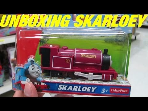 Unboxing SKARLOEY - Thomas and Friends Trackmaster Motorized Engine