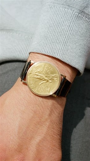 Relojes Vintage Mexico | The Rolex Centenario coin watch history. The coin was minted to commemorate the 100th anniversary of the Treaty of Córdoba. Later, Rolex... | Instagram