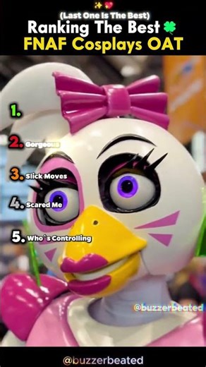 Ranking Best FNAF Cosplay(new)