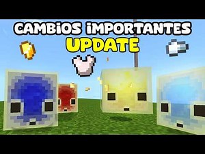 Sulphur Cube updated and greatly improved, plus gameplay improvements in Minecraft Bedrock 26.20.26