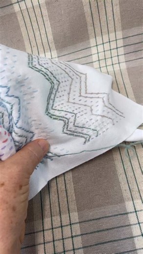 Susan shows us how to stitch Kuguri sashi with the back of your needle so it doesn’t catch! And a few samples of how beautiful it is finished! | A Threaded Needle
