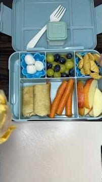 SUPER Gesunde Snack Box 🤩🤩 #lunchbox #snacks #mealprep #bentobox