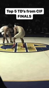 Defense Soap presents the top 5 takedowns from the CIF finals! | FloWrestling