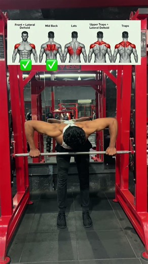 1 Machine = Full Upper Body (Smith Machine Workout)