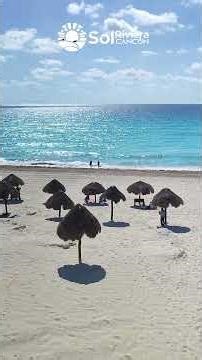 El verdadero paraíso: Playa delfines ☀️🌊#solrivieracancun #toursencancunsrc #fyp #playadelfines