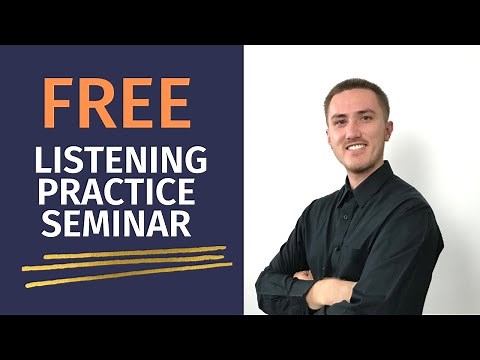 FREE English Listening Practice Seminar