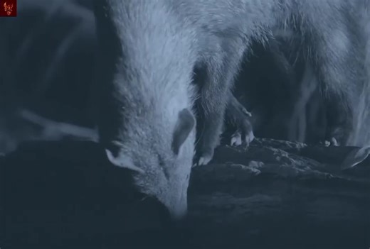 Mongoose Dining Habits at Night in the African Savanna