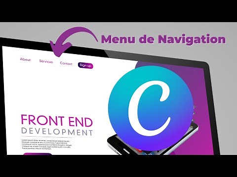 Comment ajouter un MENU de NAVIGATION sur un site Canva