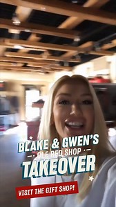 Back in March, Blake Shelton and Gwen Stefani stopped in to spend some time here at Ole Red Tishomingo! Shop their picks here: https://opryent.co/31VtSDw | Ole Red Tishomingo