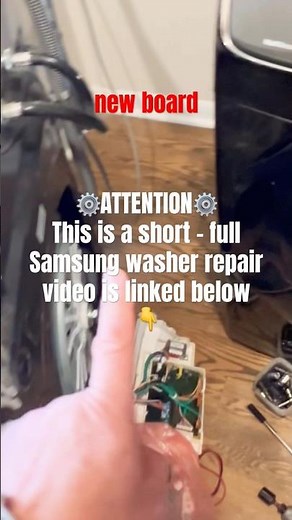 Samsung Washer 3C2 Error Fixed – Inverter Motor Control Board Replacement Appliance Fix Lab Winnipeg