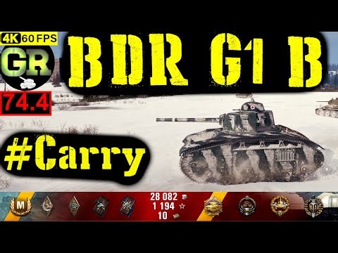 World of Tanks BDR G1 B WoT Replay - 11 Kills 2.3K DMG(Patch 1.4.0)