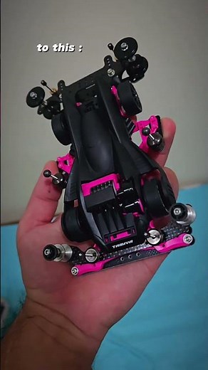 Strato Vector with FMA Chassis Bmax Build Tamiya mini 4wd