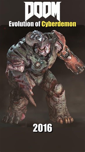 Evolution of Cyberdemon #doom