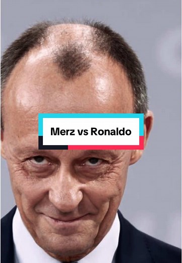 An Friedrich März jetzt nur noch die Seiten ab und du wirst Bundeskanzler. Alles auf Angriff. Hol dir den Titel 😂😂😂😂 wie einst Ronaldo gegen Kahn #oliverkahn #friedrichmerz #cdu #ronaldo9 #diehalbefrisur hast du schon. #merzvsronaldo9 #humor