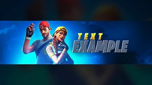 Fortnite youtube banner