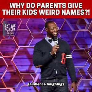 Why do parents give their kids weird names?! Watch the full special on Dry Bar Comedy! #MikeGoodwin #bowtiecomedy #standupcomedy | Comedian Mike Goodwin