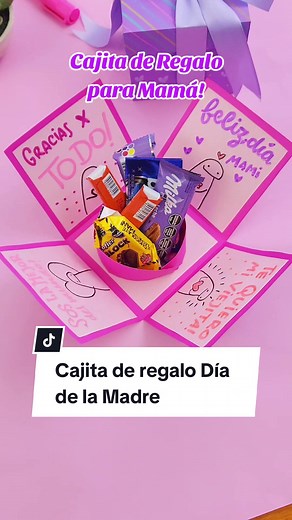 Cómo hacer una cajita de regalo para el Día de la Madre