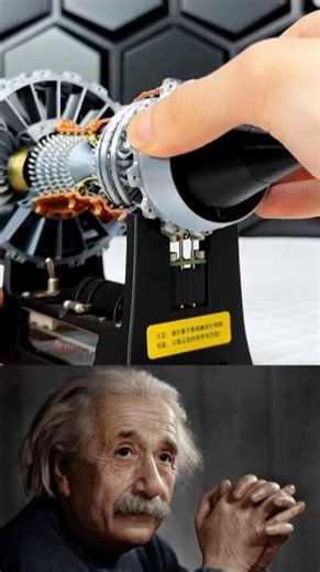 4️⃣ Inside a High-Speed Motor – How It Works 🔧#Physics #ElectricMotor #ScienceFacts