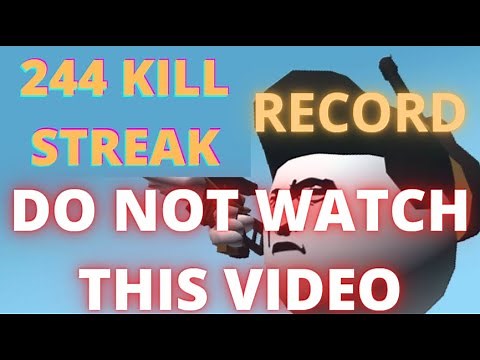 RECORD | 244 KILL STREAK IN SHELLSHOCKERS WOW