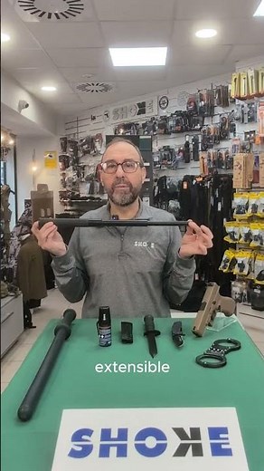 Who can buy an extendable baton in Spain?
