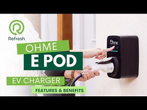 Ohme E Pod EV Charger - Features & Benefits | Refresh NI - EV Installer Northern Ireland