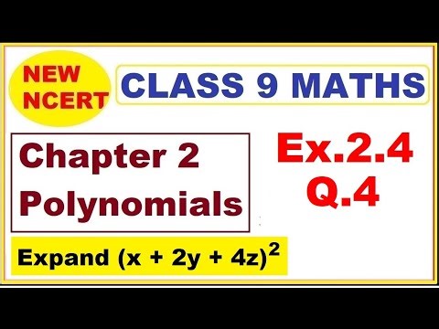 Class 9 Maths | Ex.2.4 Q4 | Chapter 2 | Polynomials | New NCERT | Ranveer Maths 9