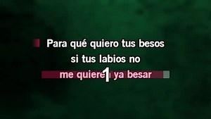 Karaoke Perfidia - Nat King Cole - CDG, MP4, KFN - Karaoke Version