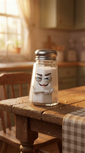 The Salt Shaker Roasts Ketchup