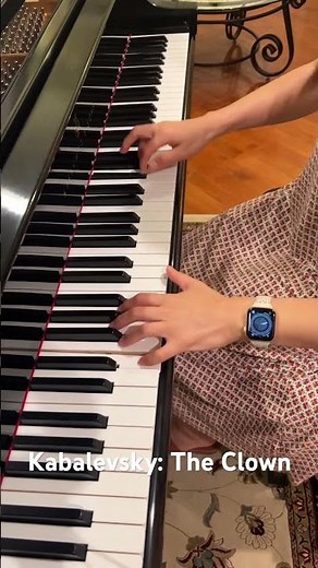 Kabalevsky: The Clown #demonstration #piano