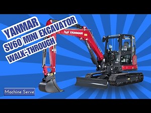 Yanmar SV60 - 5.7 Ton Excavator ¦ Walk-Around