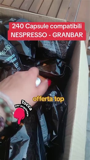 240 Capsule Nespresso Granbar: Offerta Top