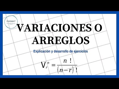 Variations or Arrangements - Solved Exercises