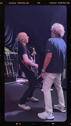 Joe Satriani Shredding At The Best of All Worlds Tour Rehearsal